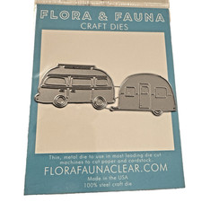 Flora and Fauna Bus Camping Trailer Camper Metal Stamping Dies NEW