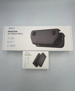 JSAUX ModCase for Steam Deck with 11 in 1 USB-C docking station