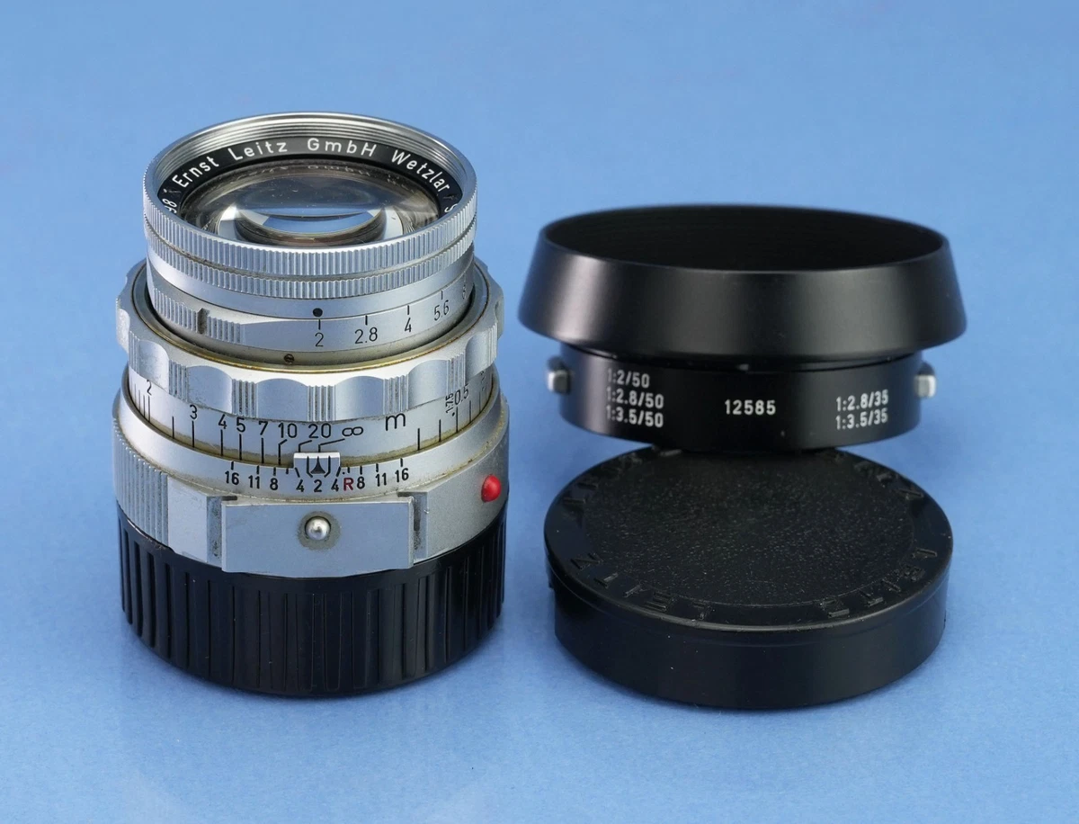 Leica SUMMICRON-M 50mm Focal f/2 Camera Lenses for sale - eBay