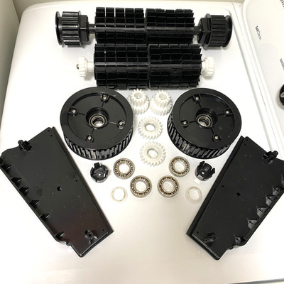 Seauto Crab Cordless Robotic Vacuum Pool Replacement Parts Lot Rollers Gears