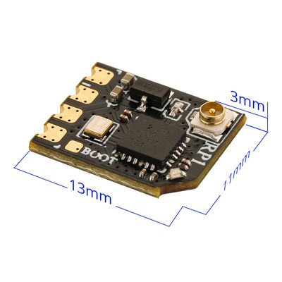 New Radiomaster ELRS MINI 2.4GHz RX SX1280 EXPRESSLRS Nano Long Range Receiver