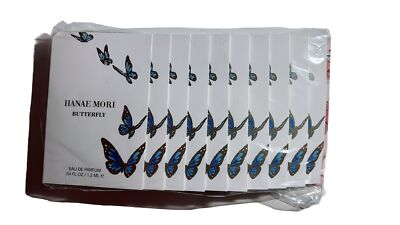 HANAE MORI- BUTTERFLY  EDP- Spray Vial Samples 1.2 ml-10 Vials-(NEW IN BAG)