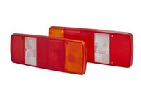 2X Hella 9EL 122 772-001 Lichtscheibe, Heckleuchte