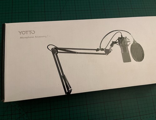 Yotto Microphone Accessory Set Mikrofonständer Studio Zubehör Podcast - Afbeelding 7 van 7