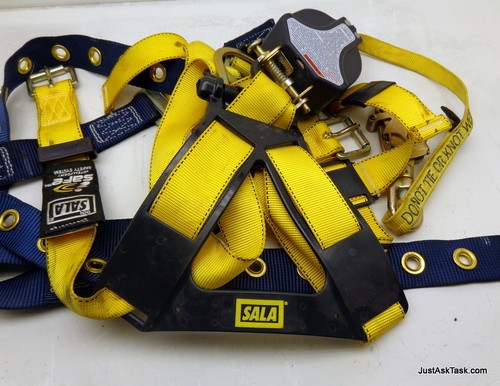 Talon 3101001 Self Retracting Lifeline 8 Ft Length 75-310 LBS W/ Harness - Picture 9 of 10