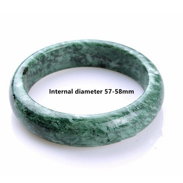 Chinese beautiful bangle Natural yellow jade hand-carved bracelet 62mm-64mm