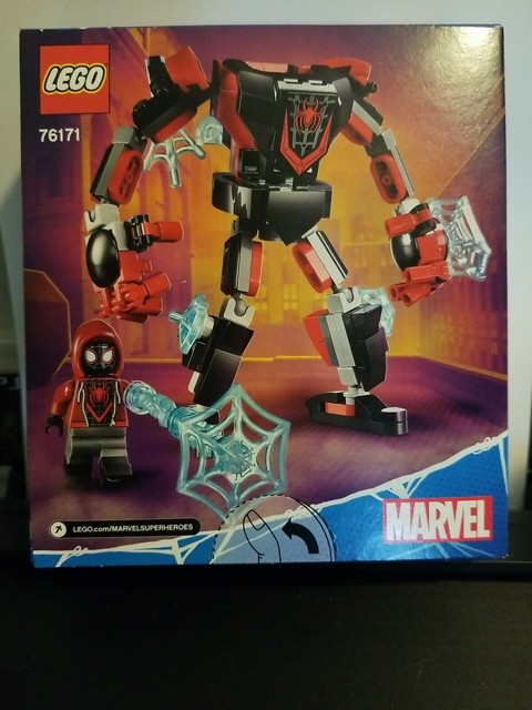 LEGO Marvel Spider-Man Miles Morales Mech Armor 76171 Building Kit (125 Pieces) for sale online