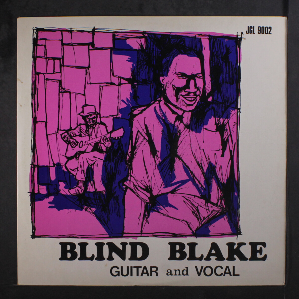 英10” Blind Blake Legendary Blind Blake JFL2001 	JAZZ COLLECTOR /00200 Blind Blake The Legendary Blind Blake UK 10