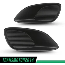 Fit For 2007-2012 Toyota Yaris Sedan Driver Passenger RH LH Pair Fog Light Cover