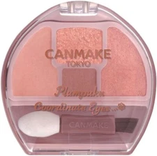 CANMAKE Plumpuku Coordination Eyes 1.4g 01 Apricot Shadow Coral