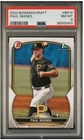2023 Bowman Draft BD14 Paul Skenes Baseball Card PSA 8 Pittsburgh Pirates ROY