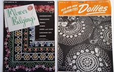 Vintage Crochet Magazines 1944 1949 Star book-65 J & P Coats & Clark lot of 2