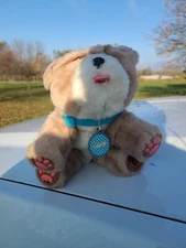 Little Live Pets Bulldog Tan Interactive My Kissing Puppy Dog Plush Works 10 In