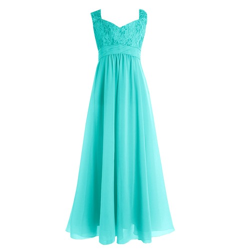 Flower Girls Dress Bridesmaid Birthday Party Prom Wedding Chiffon Formal Gown - Picture 58 of 75