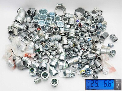 HUGE MIXED LOT! NEW Metal Electrical Conduit Fittings/Connectors *OVER ...