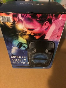 polaroid party lights karaoke speaker