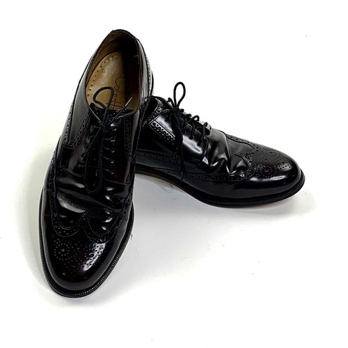 Cole Haan C07609 Dark Burgundy Brown Brogue Derby Shoes Men's Size 10.5 M - Bild 9 von 9