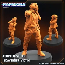 Adopted Sister Scavenger Victim Papsikels Miniature AvP, Aliens, Romulus