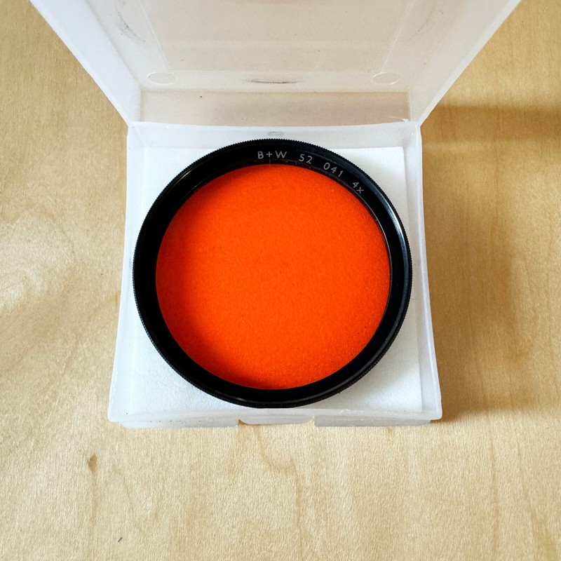 B+W 52mm 041 4x Red Orange Filter