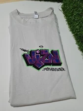 LOS ANGELES APPAREL 6.5 OUNCE VIZN T-SHIRT MEN SIZE XL 24X30 BEIGE MADE IN U.S.A