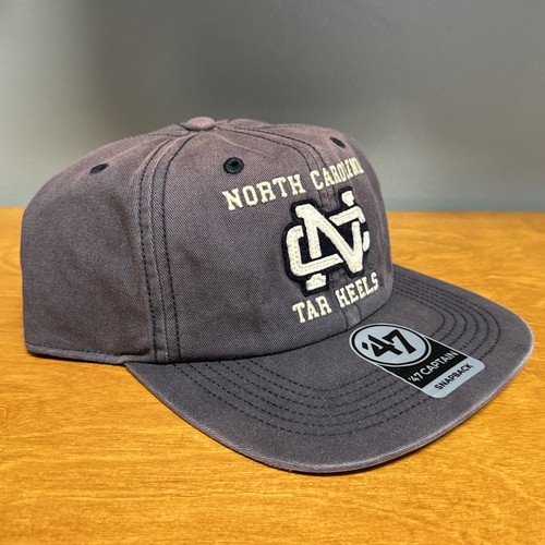 ‘47 Captain North Carolina UNC Tar Heels Double Play Snapback Retro Logo Hat Cap - Picture 3 of 5