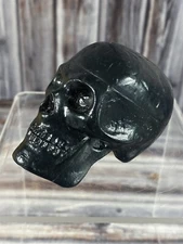 BeadBrain Black Skull Rhythm Shaker Hand Percussion 