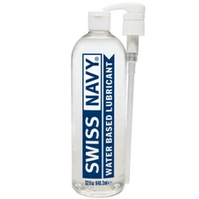 Swiss Navy Water-Based 32oz - Personal Lubricant Lube