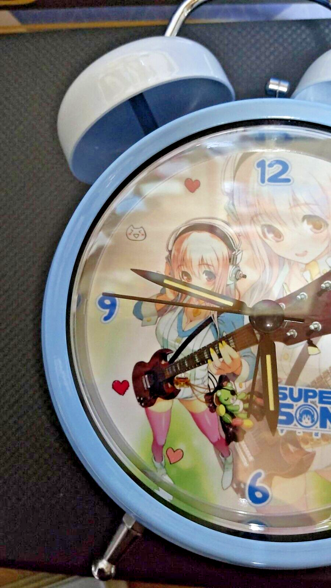 Super Sonico Voice Alarm Clock Blue Ver. SK Japan 2011 | eBay