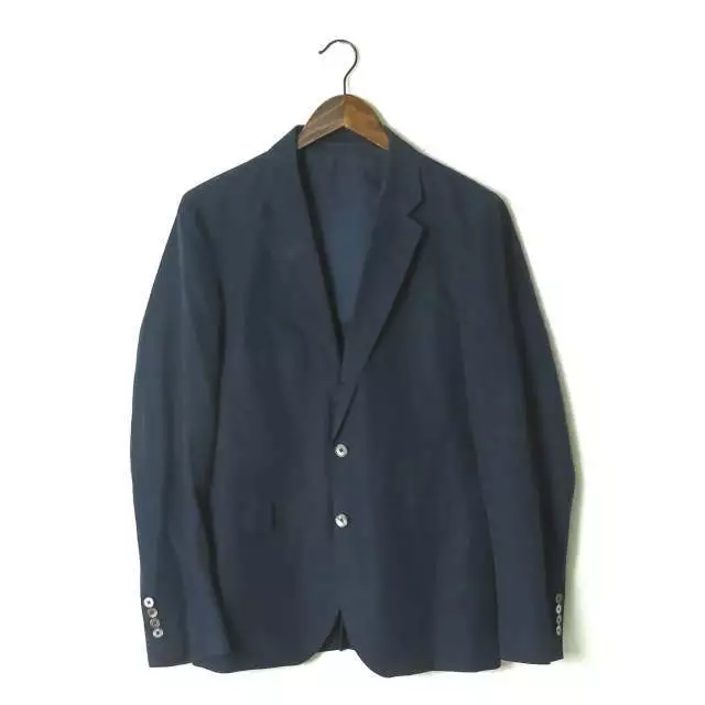 District UNITED ARROWS Pinstripe 3B cotton tailored jacket 1121