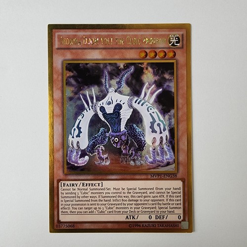 Indiora Doom Volt the Cubic Emperor - MVP1-ENG38 - Gold Rare - VLP - Unlim - Picture 1 of 2