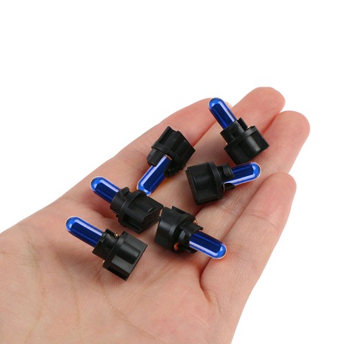 10 piezas Azul T5 SMD Coche LED Tablero Instrumento Interior Luces Bombilla Accesorios - Imagen 5 de 6