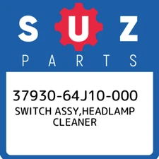 37930-64J10-000 Suzuki Switch assy,headlamp cleaner 3793064J10000, New Genuine O