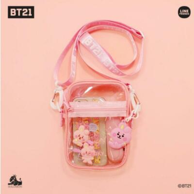 台湾限定　BT21　バッグ　（R067） (ピンク)　2色があります 台湾 BT21 LINE FRIENDS 断熱 バッグ トートバッグ 保冷 保温