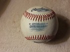 Yovani Gallardo MILB Game Used Signed Autographed Baseball Brewers Rangers Clean — photo 5