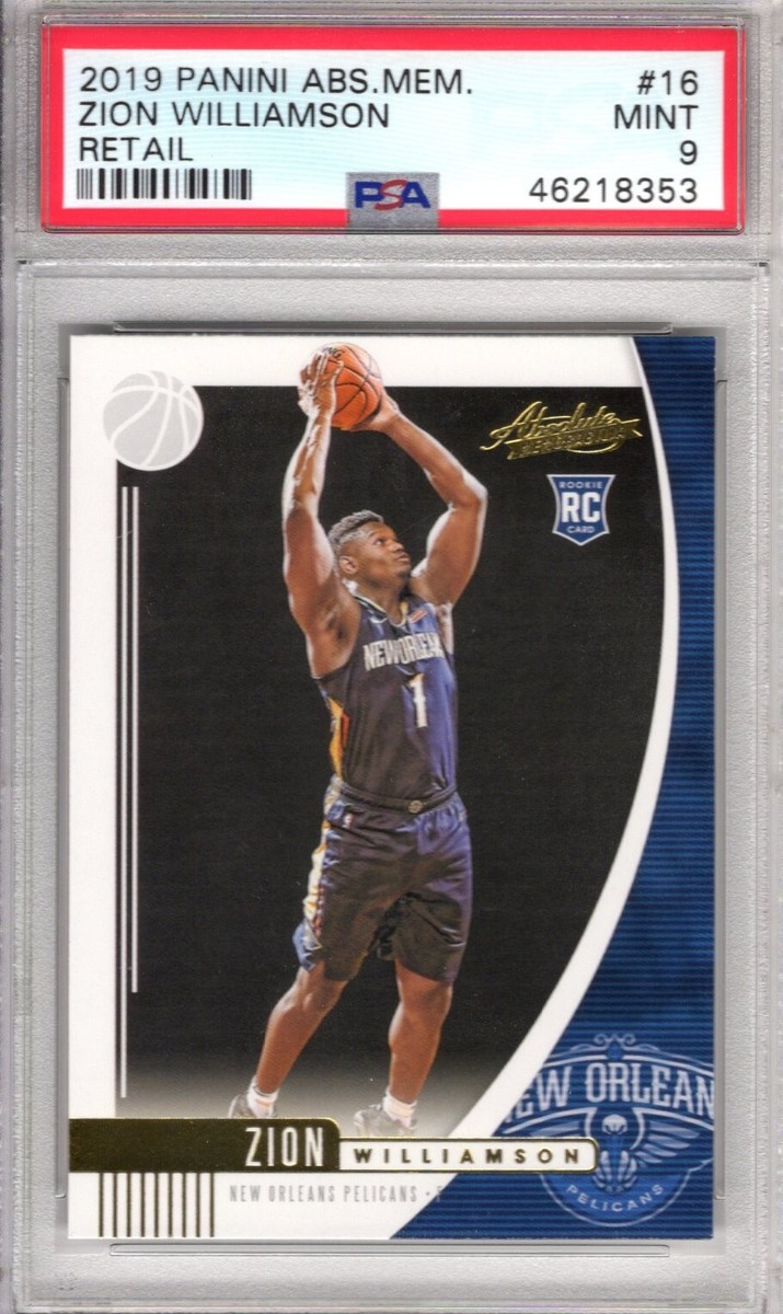 2019-20 Panini Absolute Memorabilia - Zion Williamson #16