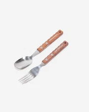 Camping Moon Fork And Spoon Dining Tableware Set