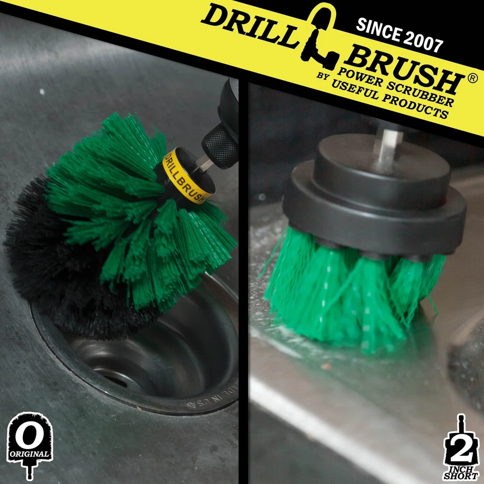 Cepillo de baño eléctrico cepillo eléctrico para azulejos y lechada cepillo pequeño para orugas de ducha Foto 2 de 4