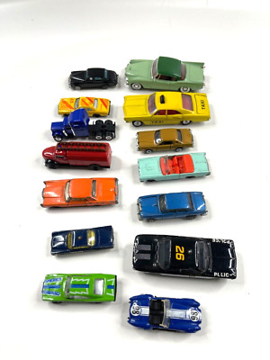 15 Modellautos Chevrolet  Pontiac Rolls Roys Cobra Silverhawk Grell Vintage