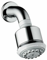 Hansgrohe Clubmaster Overhead Shower with Shower Arm 3-Spray Pattern 27475000
