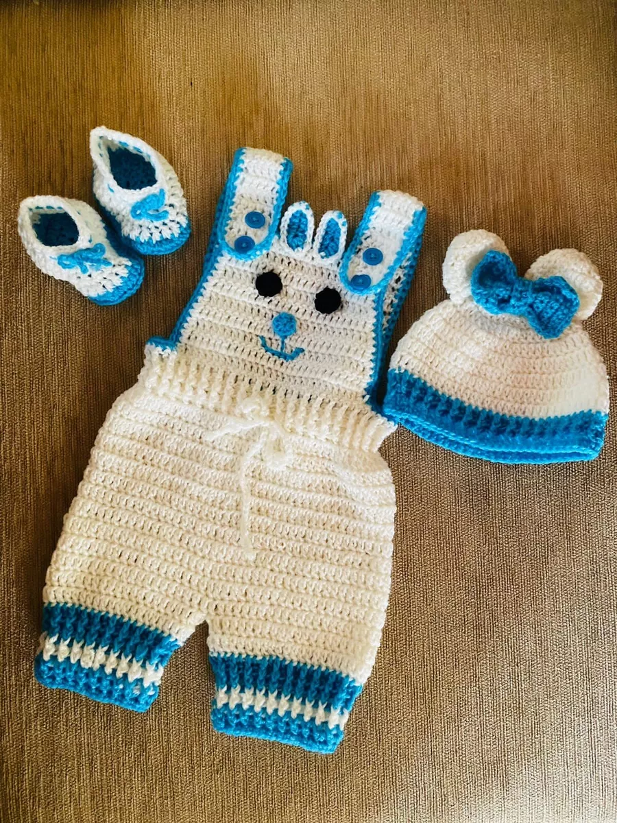 Buy Baby Easter Outfit, Baby Bunny Costume, First Easter Outfit, Crochet Baby  Outfit, Girl/boy Baby Costume, Easter Photo Prop Online in India - Etsy