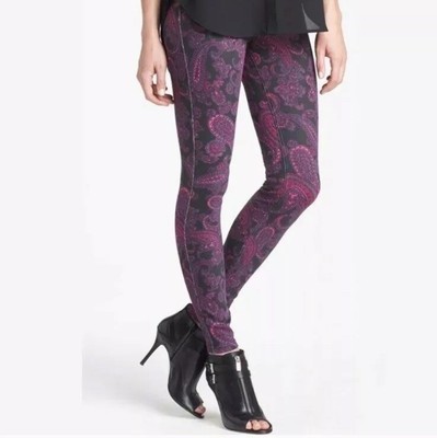 hue black jeggings