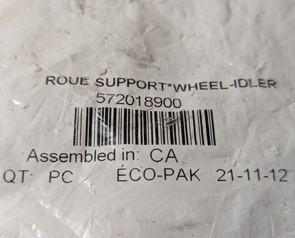 Genuine Ski-Doo Rear Suspension Idler Wheel 135mm Black 572018900