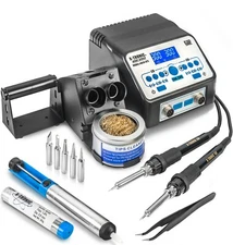 X-Tronic 8010-XTS DUAL Antistatic Digital Soldering Iron Station Kit