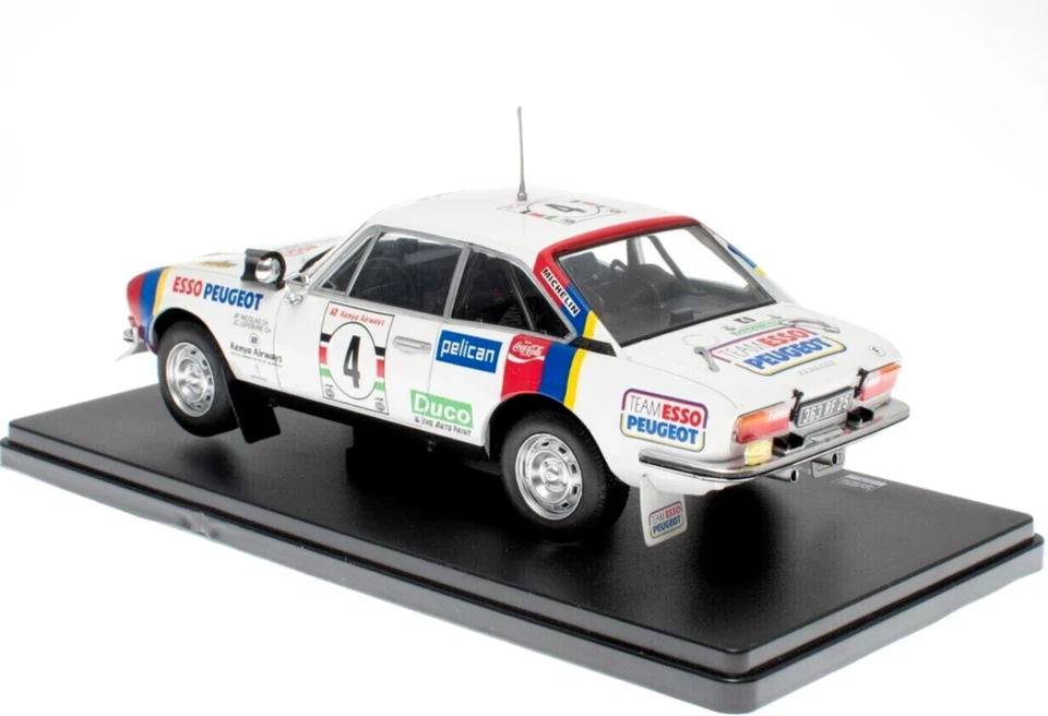 Peugeot 504 V6 Coupe - Rally Safari, 1978 - J.P. Nicolas (Escala 1:24) IXO, n52 - Imagen 3 de 4