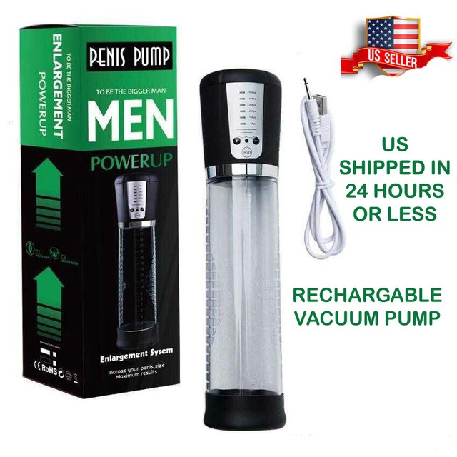 Electric Automatic Male Penis Vacuum Pump Enlargement Stretcher Helper