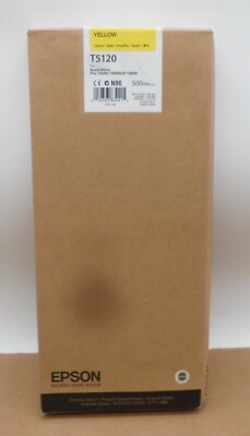 Epson T5120  Tinte T512 yellow  für Stylus Pro 10000 10000CF 10600 OVP 2012