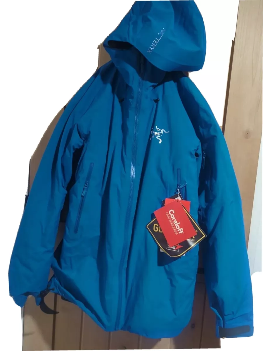 Arc teryx Fissile Jacket coat men s Medium down ski snowboard blue