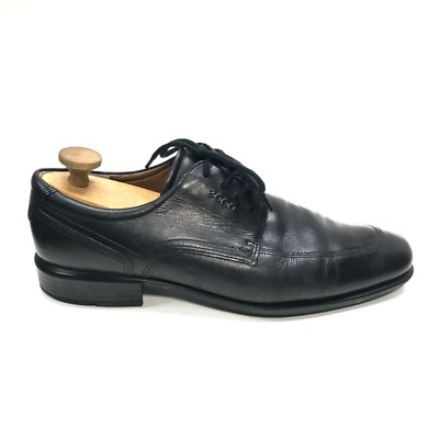ECCO Windsor Extra Width Black Leather Comfort Dress Oxfords US 9.5 / 10 EU 44 ECCO Windsor Extra Width Black Leather Comfort Dress Oxfords  main image 4