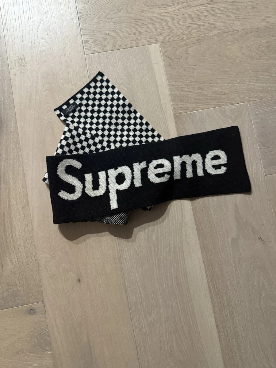 Supreme Scarf Black Scarves for Men for sale | eBay