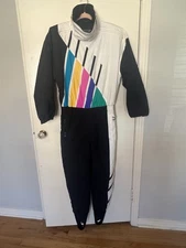 Vintage Tyrolia Skiwear By Head One piece Snow Suit Size S